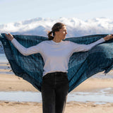 Sherpa Scarf/Shawl - Teal