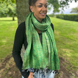 Sherpa Scarf/Shawl - Green