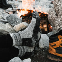 Unisex Merino Gumboot Socks - 2 Pack