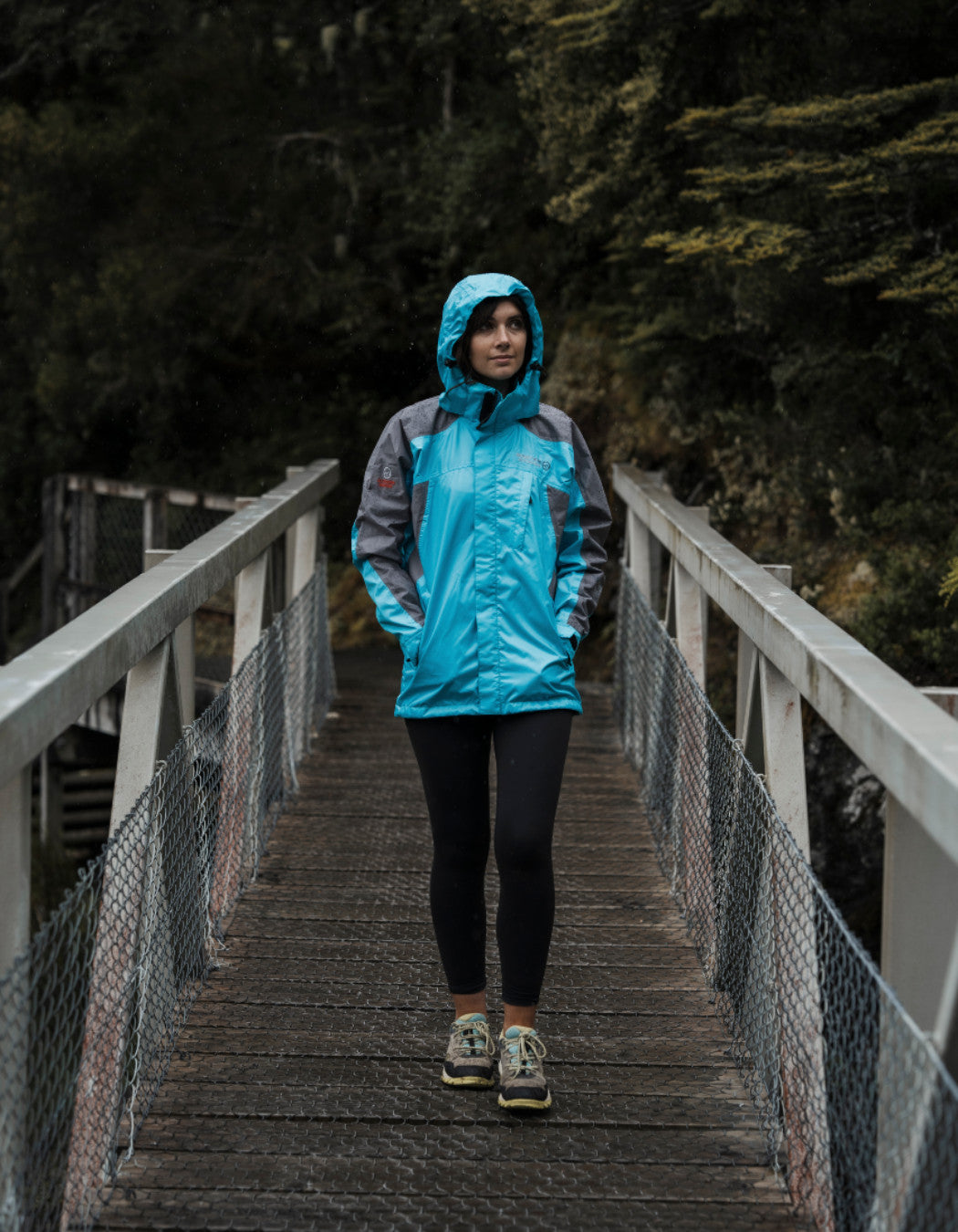 Ventura Waterproof Rain Jacket - Women Aqua