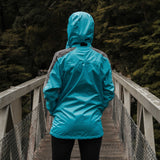 Ventura Waterproof Rain Jacket - Women Aqua