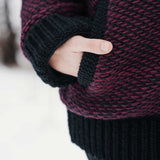 Women's Punakaiki NZ Wool Jacket - Berry