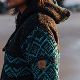 Women's Coronet Peak NZ Wool Jacket - Blue