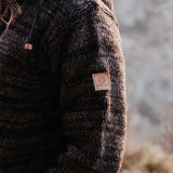 Women's Riverstone NZ Wool Jacket - Brown Mix