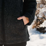 Women's Riverstone NZ Wool Jacket - Charcoal