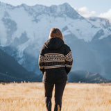 Women's Te Anau NZ Wool Jacket - Charcoal