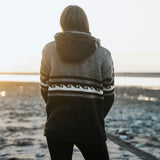 Women's Whale Bay NZ Wool Jacket - Charcoal