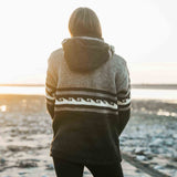 Women's Whale Bay NZ Wool Jacket - Charcoal