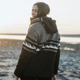 Women's Whale Bay NZ Wool Jacket - Charcoal