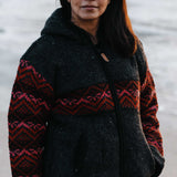 Women's Coronet Peak NZ Wool Jacket - Cherry