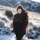 Women's Coronet Peak NZ Wool Jacket - Cherry