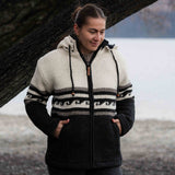 Women's Whale Bay NZ Wool Jacket - Cream Mix