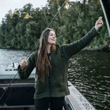 Women's Riverstone NZ Wool Jacket - Forest Green