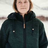 Women's Punakaiki NZ Wool Jacket - Forest