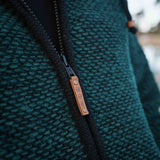 Womens Punakaiki NZ Wool Jacket - Forest