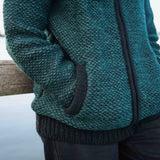 Womens Punakaiki NZ Wool Jacket - Forest