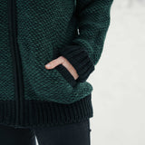Women's Punakaiki NZ Wool Jacket - Forest