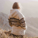 Womens Te Anau NZ Wool Jacket - Oat