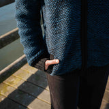 Womens Punakaiki NZ Wool Jacket - Ocean