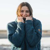 Women's Riverstone NZ Wool Jacket - Petrol