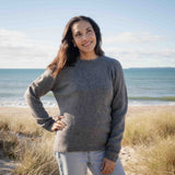 Womens Plateau Yak Wool Jersey - Alpine Grey