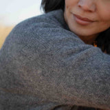Womens Plateau Yak Wool Jersey - Alpine Grey
