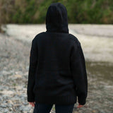 Women's Coastal NZ Wool Jersey - Black
