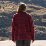 Women's Weekender NZ Wool Jersey - Cherry