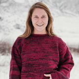 Women's Weekender NZ Wool Jersey - Cherry