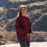 Women's Weekender NZ Wool Jersey - Cherry