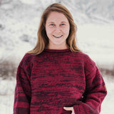 Women's Weekender NZ Wool Jersey - Cherry
