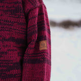 Women's Weekender NZ Wool Jersey - Cherry