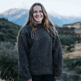 Women's Weekender NZ Wool Jersey - Dark Natural Brown