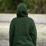 Women's Coastal NZ Wool Jersey - Forest