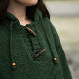 Women's Coastal NZ Wool Jersey - Forest
