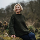 Women's Weekender NZ Wool Jersey - Forest Green