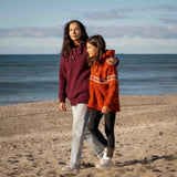 Womens Coastal NZ Wool Jersey - Mulberry