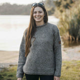 Women's Weekender NZ Wool Jersey - Natural Brown