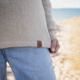 Womens Plateau Yak Wool Jersey - Oatmeal
