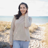Womens Plateau Yak Wool Jersey - Oatmeal