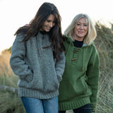 Women's Coastal NZ Wool Jersey - Olive
