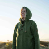 Women's Coastal NZ Wool Jersey - Olive