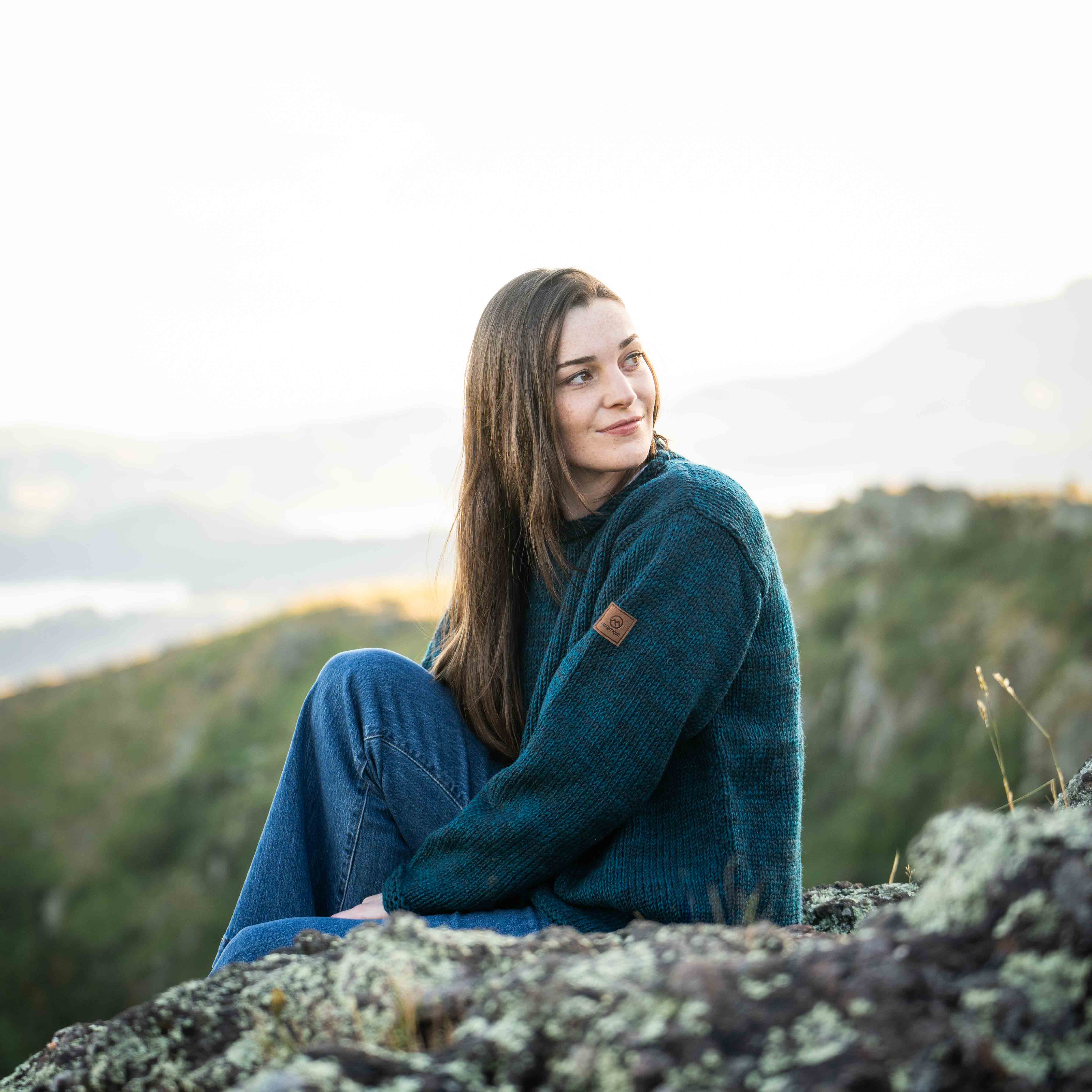 Women's Weekender NZ Wool Jersey - Petrol