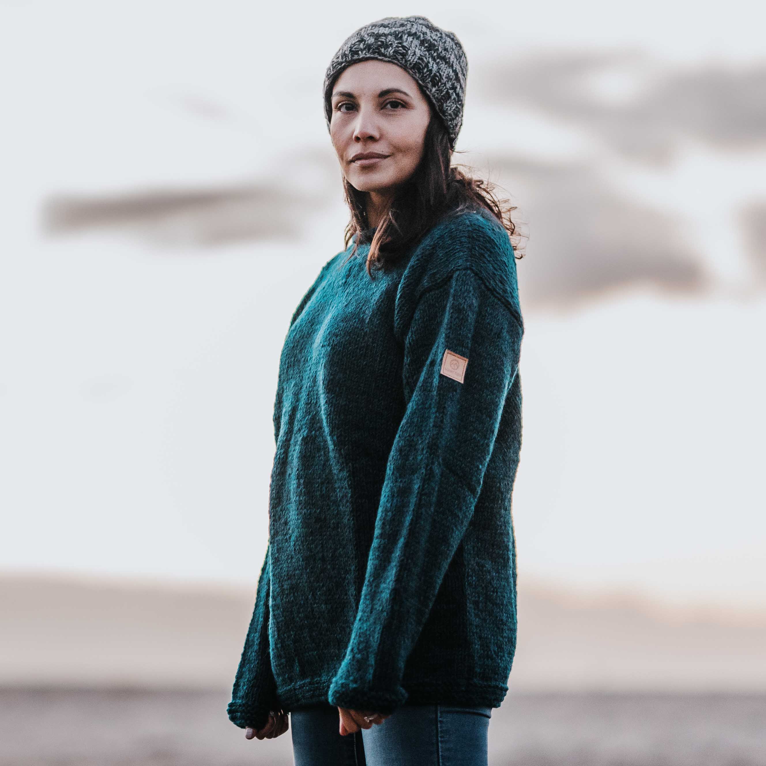 Women's Weekender NZ Wool Jersey - Petrol