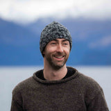 Sherpa Wool Beanie - Black