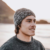 Sherpa Wool Beanie - Black