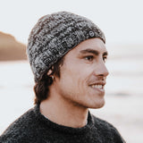 Sherpa Wool Beanie - Black