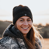 Tongariro Wool Beanie - Charcoal Black
