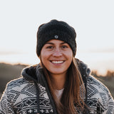 Tongariro Wool Beanie - Charcoal Black