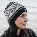 Koru Wool Beanie - Charcoal
